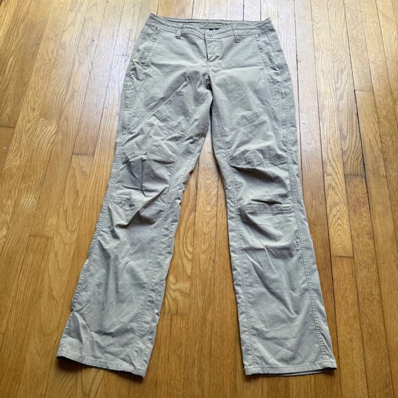 Kuhl Size 10 Regular Khaki Beige Spire Roll Up Convertible Outdoor Hiking Pants - Picture 4 of 16